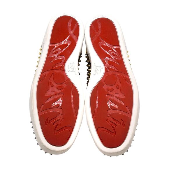 Christian Louboutin Louis Orlato Sneakers Studs Multi EU 46 US 13 - New $1345 - Picture 6 of 8